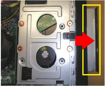 Acer - XC-1780 - ODD Removal - Step 3 ODD Removal - Step 3