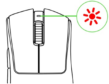 Razer - DEATHADDER V3 PRO - Low Battery Notification Low Battery Notification