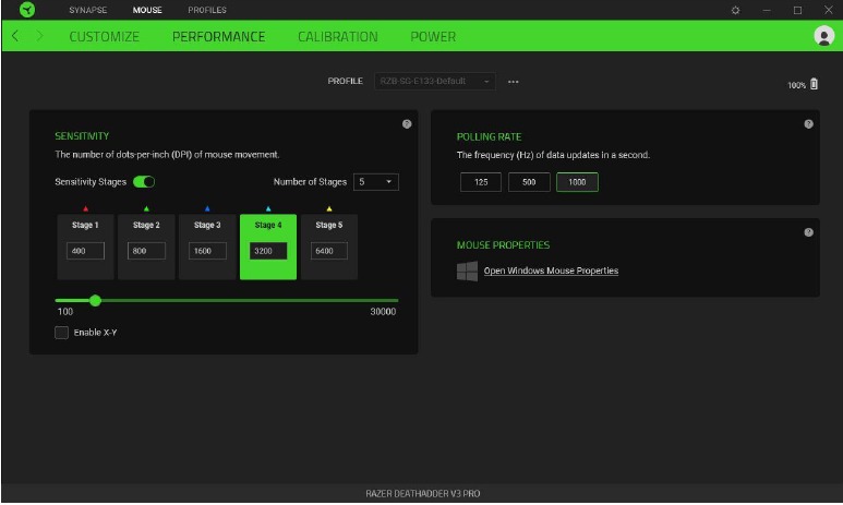 Razer - DEATHADDER V3 PRO - Mouse Tab - Part 4 - Performance Mouse Tab - Part 4 - Performance