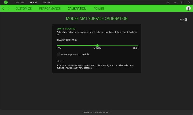 Razer - DEATHADDER V3 PRO - Mouse Tab - Part 5 - Calibration Mouse Tab - Part 5 - Calibration