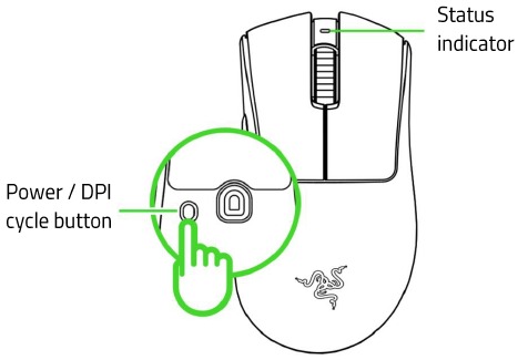 Razer - DEATHADDER V3 PRO - Personalizing Personalizing