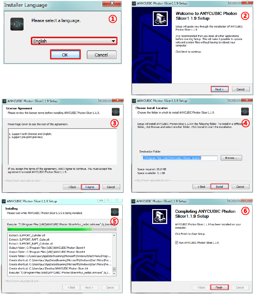 ANYCUBIC - Photon Mono X - Slicing software installation Slicing software installation