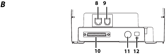 Epson - TM-H6000IV - Connecting the Cables - Step 1 Connecting the Cables - Step 1