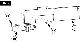 Bosch - RA1181 - Product Assembly - ATTACHING SWITCH TO THE FASCIA Product Assembly - ATTACHING SWITCH TO THE FASCIA