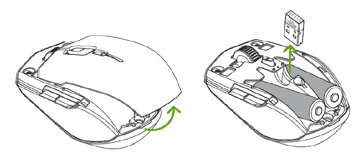 RAZER - PRO CLICK MINI - CONNECTING YOUR MOUSE - Step 1 CONNECTING YOUR MOUSE - Step 1