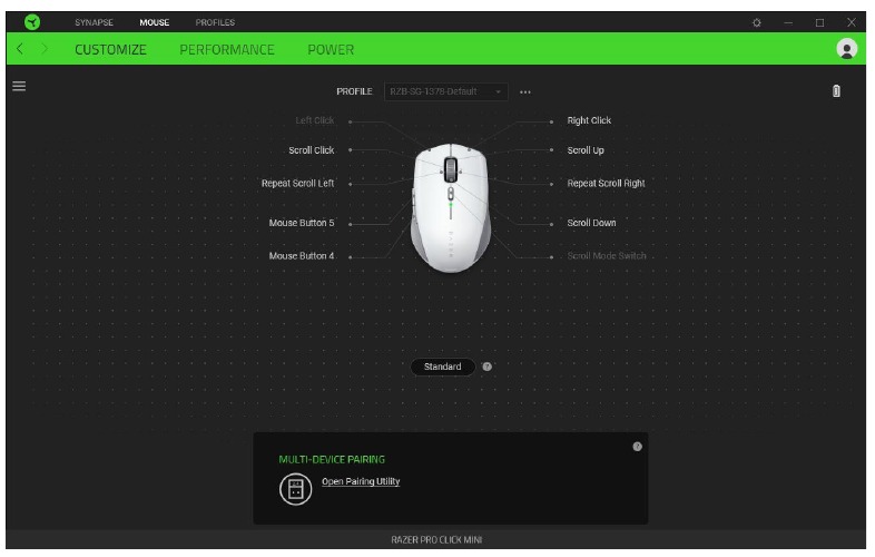 RAZER - PRO CLICK MINI - Customize Customize