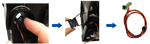 TSC - PRINTRONIX AUTO ID TE200 Series - Replacing the Encoder Assembly - Step 3 Replacing the Encoder Assembly - Step 3