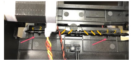 TSC - PRINTRONIX AUTO ID TE200 Series - Replacing the Label Guide Module - Step 2 Replacing the Label Guide Module - Step 2
