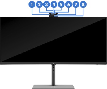HP - 7 Pro Series - Camera components overview Camera components overview