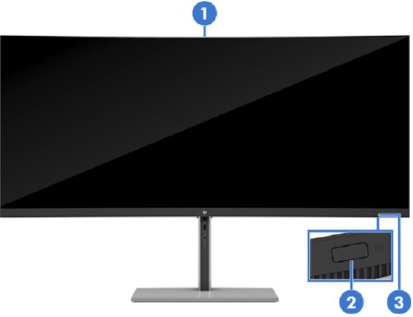 HP - 7 Pro Series - Front components overview Front components overview