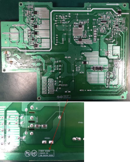 HP - 7 Pro Series - Removal and replacement Power board - Step 2 Removal and replacement Power board - Step 2