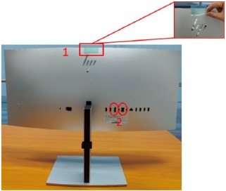 HP - 7 Pro Series - Removal and replacement Rear Cover - Step 1 Removal and replacement Rear Cover - Step 1