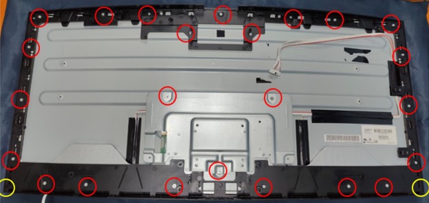 HP - 7 Pro Series - Removal and replacement Rear Cover - Step 9 Removal and replacement Rear Cover - Step 9