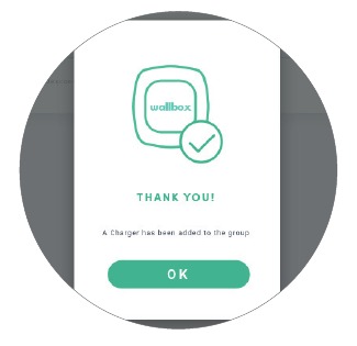 Wallbox - COMMANDER - Add a charger to your account - Step 3 Add a charger to your account - Step 3