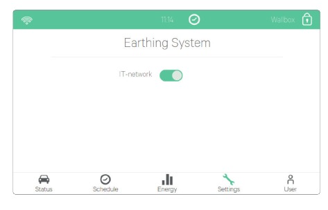 Wallbox - COMMANDER - Earthing Earthing