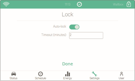 Wallbox - COMMANDER - LOCK LOCK