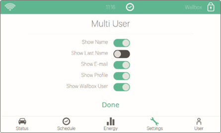 Wallbox - COMMANDER - Multi User Multi User