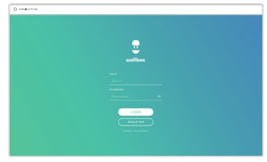 Wallbox - COMMANDER - myWallbox Portal - Step 1 myWallbox Portal - Step 1