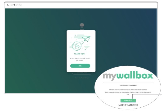 Wallbox - COMMANDER - myWallbox Portal - Step 3 myWallbox Portal - Step 3