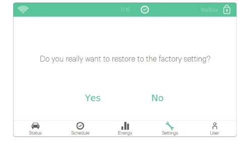 Wallbox - COMMANDER - Restore Restore