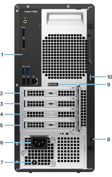 Dell - Vostro 3910 - Views - Back Views - Back