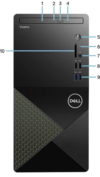 Dell - Vostro 3910 - Views - Front Views - Front