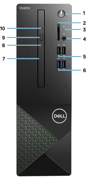 Dell - Vostro 3710 - Front View Front View