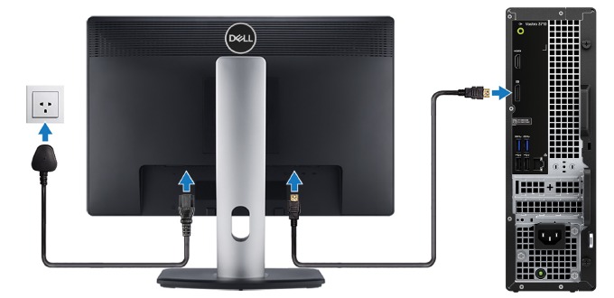 Dell - Vostro 3710 - Set up your computer - Step 3 Set up your computer - Step 3