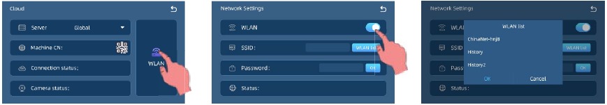 Anycubic - Photon M3 Plus - Using the Anycubic Cloud - Step 2 Using the Anycubic Cloud - Step 2