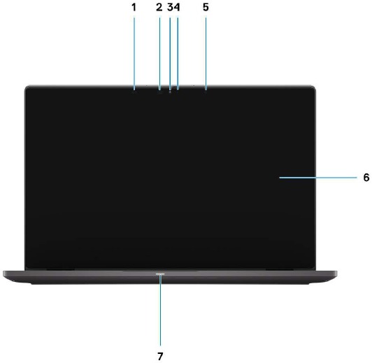 Dell - Latitude 7310 - Chassis overview - Display view - 2-in-1 Chassis overview - Display view - 2-in-1