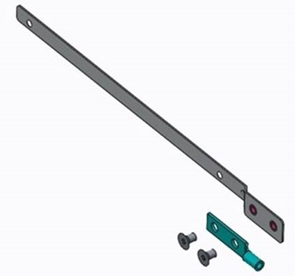 Dell - S4048-ON - Installing the GND Lug Bracket (NEBs) - Step 2 Installing the GND Lug Bracket (NEBs) - Step 2