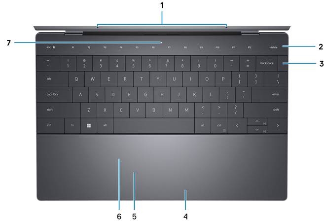 Dell - XPS 13 Plus 9320 - Views - Top Views - Top