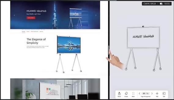 Huawei - IdeaHub S2 - Multi-Window Multi-Window