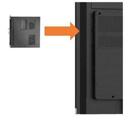 Huawei - IdeaHub S2 - OPS installation position OPS installation position