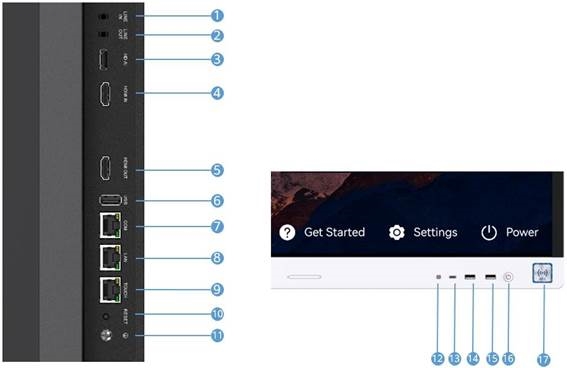 Huawei - IdeaHub S2 - Ports and Functional Modules Ports and Functional Modules