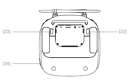 DJI - PHANTOM 4 ADVANCED - Remote Controller Diagram - Part 3 Remote Controller Diagram - Part 3