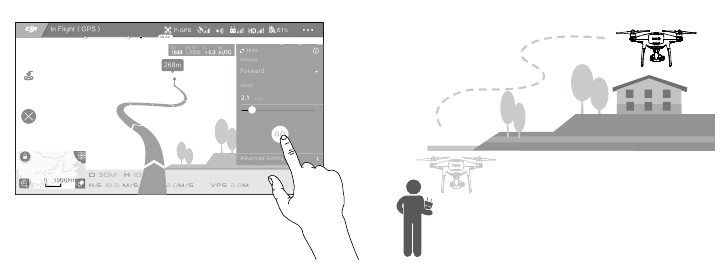 DJI - PHANTOM 4 ADVANCED - Using Draw - Step 3 Using Draw - Step 3