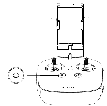 DJI - PHANTOM 4 ADVANCED - Using the Remote Controller Using the Remote Controller