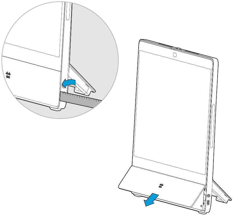 Cisco - Desk Pro - Changing speaker grille - Step 1 Changing speaker grille - Step 1