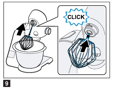 Bosch - MUM5X Series - Preparing the appliance - Step 4 Preparing the appliance - Step 4