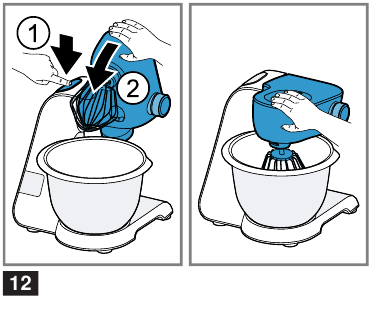 Bosch - MUM5X Series - Preparing the appliance - Step 7 Preparing the appliance - Step 7