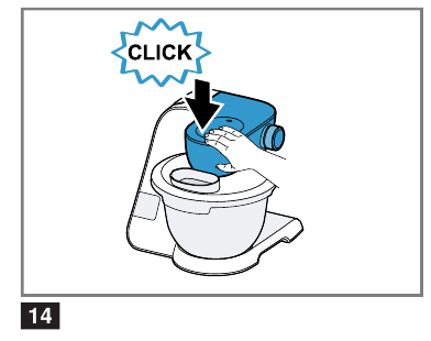 Bosch - MUM5X Series - Preparing the appliance - Step 9 Preparing the appliance - Step 9