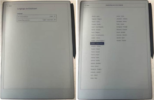 reMarkable - Paper Pro RM02A - Handwriting conversion Handwriting conversion