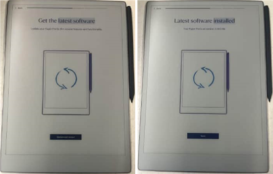 reMarkable - Paper Pro RM02A - Starting up - Step 2 Starting up - Step 2