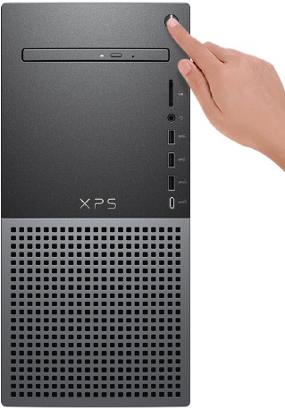Dell - XPS 8950 - Set up - Step 5 - Press the power button Set up - Step 5 - Press the power button