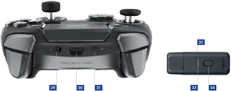 Nacon - REVOLUTION 5 PRO - Controller elements - Part 2 Controller elements - Part 2