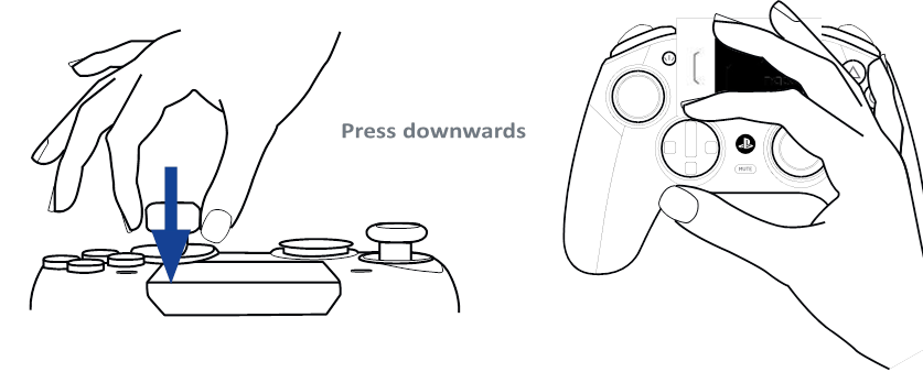 Nacon - REVOLUTION 5 PRO - Joysticks, D-Pad, joystick shaft and Hand grips - Step 2 Joysticks, D-Pad, joystick shaft and Hand grips - Step 2