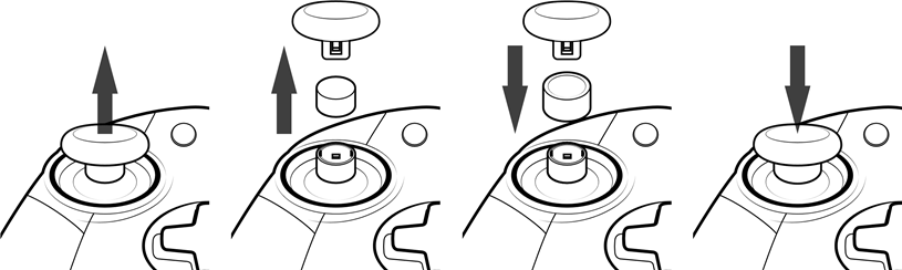 Nacon - REVOLUTION 5 PRO - Joysticks, D-Pad, joystick shaft and Hand grips - Step 3 Joysticks, D-Pad, joystick shaft and Hand grips - Step 3