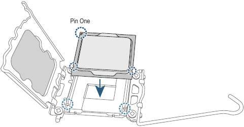 Gigabyte - Z890 GAMING X WIFI7 - Installing the CPU - Step 2 Installing the CPU - Step 2