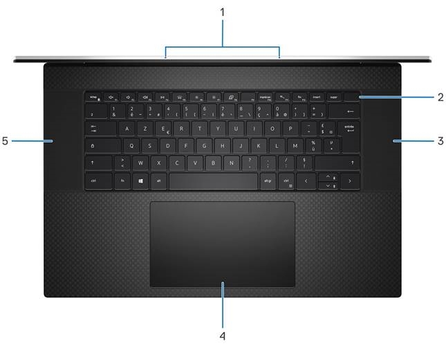 Dell - XPS 17 9720 - Views - Top Views - Top